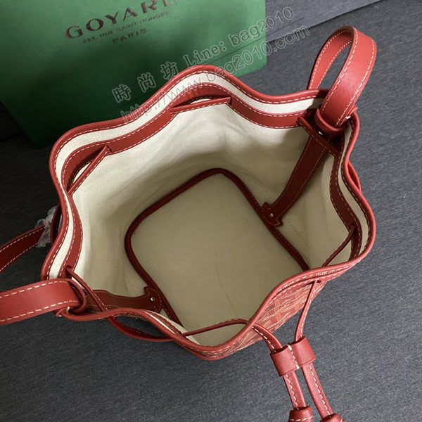 Goyard包 戈雅最新款petit flot水桶包 Goyard單肩斜跨女包 Goyard手提女包  glg1003